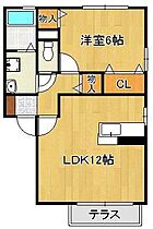 アルティスタ　B棟  ｜ 福岡県遠賀郡水巻町二東1丁目（賃貸アパート1LDK・1階・44.18㎡） その2