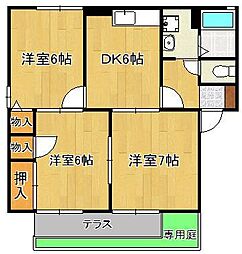セジュール東山田III　A棟