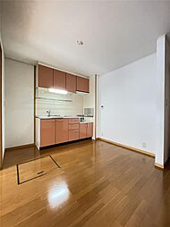 ジュネス感田B 1階2DKのリビング/ダイニング