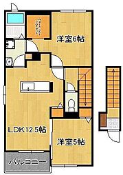 ヴィラ ド ハピネスI 2階