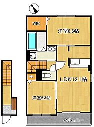 メゾンフルールII 2階