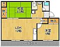 雇用促進住宅中間宿舎ヴィラナリー中間5棟1階3.4万円