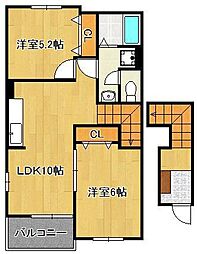 セレーノ広江I 2階/-
