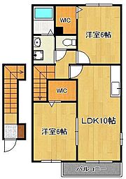 サン・クローバー小竹　弐番館 2階