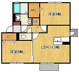 アルカディア南 B棟 1階