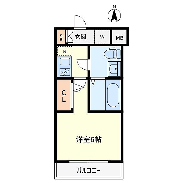 ルフレ　グランデ川口 101｜埼玉県川口市並木１丁目(賃貸マンション1K・1階・21.08㎡)の写真 その2