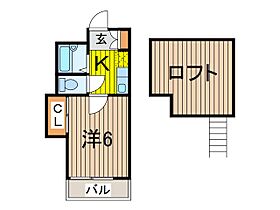 埼玉県蕨市南町１丁目（賃貸アパート1K・1階・18.90㎡） その2