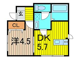 グレース蕨 101 ｜ 埼玉県蕨市塚越４丁目（賃貸アパート1DK・1階・26.85㎡） その2