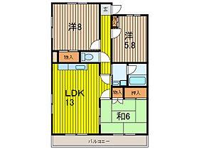 木村ビル 403 ｜ 埼玉県川口市芝西２丁目（賃貸マンション3LDK・4階・66.11㎡） その2