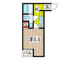 ドリームアース 204 ｜ 埼玉県川口市芝５丁目（賃貸アパート1K・2階・20.01㎡） その2