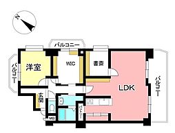 真栄マンション豊田南 1SLDKの間取図画像