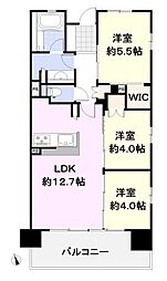 シティテラス八潮 3LDKの間取図画像