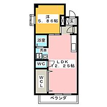 シャトー桐野  ｜ 愛知県江南市尾崎町桐野（賃貸マンション1LDK・2階・41.31㎡） その2