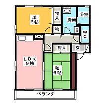 カスケイド  ｜ 愛知県江南市東野町東神田（賃貸マンション2LDK・2階・55.45㎡） その2