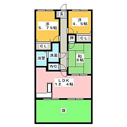 間取図画像 3LDK