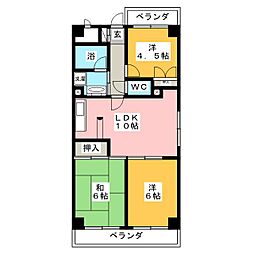 MKタワービレッジ 3LDKの間取図画像