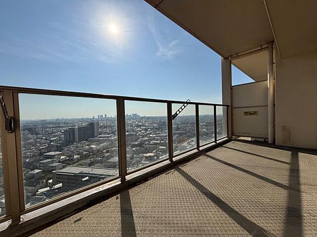 バルコニー パークグランディエデナサザンタワー 18階/-