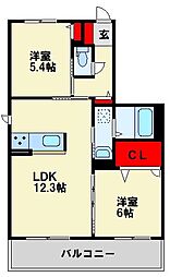 シャーメゾンナポリ B棟 1階