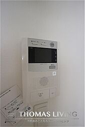 来客社の確認出来るモニタ付きインターホン完備