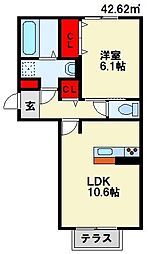 イオメール折尾 A棟 3階/308