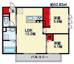 デネブ学研台 2階/201