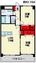 メゾンほおづきI 3階