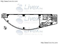 近鉄銀座中央通りビル3の間取図画像