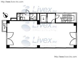 赤坂栗原ビルの間取図画像