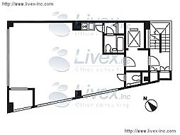クローバー神谷町の間取図画像