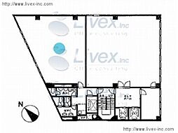 横浜西共同ビルの間取図画像