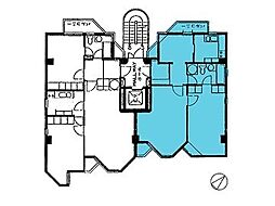 飯倉カムフィーホームズの間取図画像