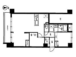 高田馬場シティハイツの間取図画像