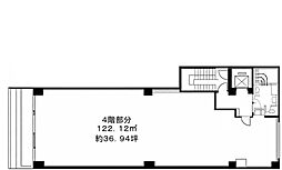 第二亀谷ビルの間取図画像