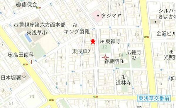 地図を拡大表示