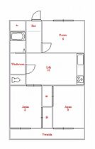 ロイヤルハイツ吉田 311 ｜ 和歌山県和歌山市園部637-1（賃貸マンション3LDK・3階・66.00㎡） その2