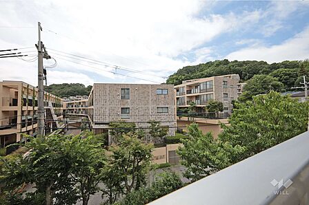 バルコニーからの眺め（北西方向）［2026年7月7日撮影］