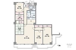 サニークレスト宝塚 4SLDKの間取図画像