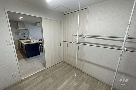 ランドリールーム、CG加工しております！入居後のイメージの参考にご覧下さい！［2026年8月9日撮影］