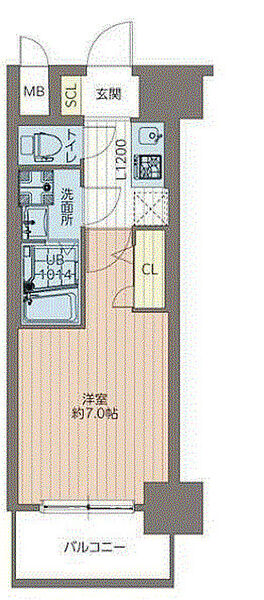 ライジングメゾン新大阪SOUTH ｜大阪府大阪市淀川区木川東2丁目(賃貸マンション1K・8階・23.20㎡)の写真 その2