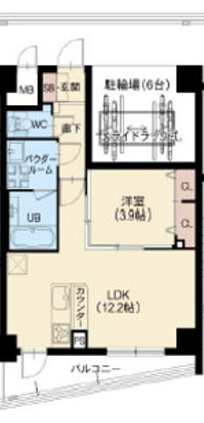 エクシアテラス梅田 ｜大阪府大阪市北区大淀中1丁目(賃貸マンション1LDK・4階・40.06㎡)の写真 その2