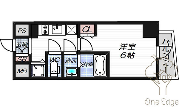 エスリードレジデンス大阪福島フロント ｜大阪府大阪市福島区福島4丁目(賃貸マンション1K・12階・22.17㎡)の写真 その2