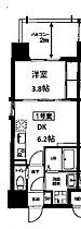 ビガーポリス528滝川公園III  ｜ 大阪府大阪市北区天満3丁目（賃貸マンション1DK・10階・27.23㎡） その2