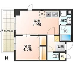 グランパルク西梅田  ｜ 大阪府大阪市福島区福島5丁目（賃貸マンション1DK・3階・29.65㎡） その2