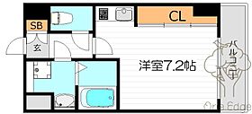 トレヴァンス梅田  ｜ 大阪府大阪市北区豊崎4丁目（賃貸マンション1R・9階・24.09㎡） その2