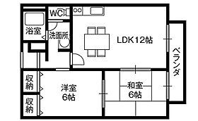 メゾネットKT  ｜ 福島県いわき市四倉町上仁井田字前原19番地2（賃貸アパート2LDK・2階・51.03㎡） その2