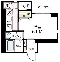 神奈川県川崎市中原区上小田中6丁目（賃貸マンション1K・2階・23.98㎡） その2