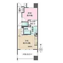 神奈川県川崎市中原区新丸子東1丁目（賃貸マンション1DK・2階・43.26㎡） その2