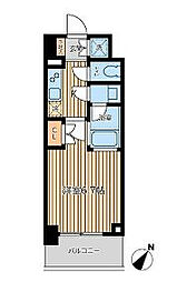 CITYSPIRE森下 1Kの間取図画像
