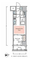 Urbanex秋葉原EAST3 1DKの間取図画像