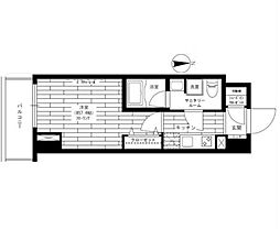 ステージグランデ秋葉原 1Kの間取図画像